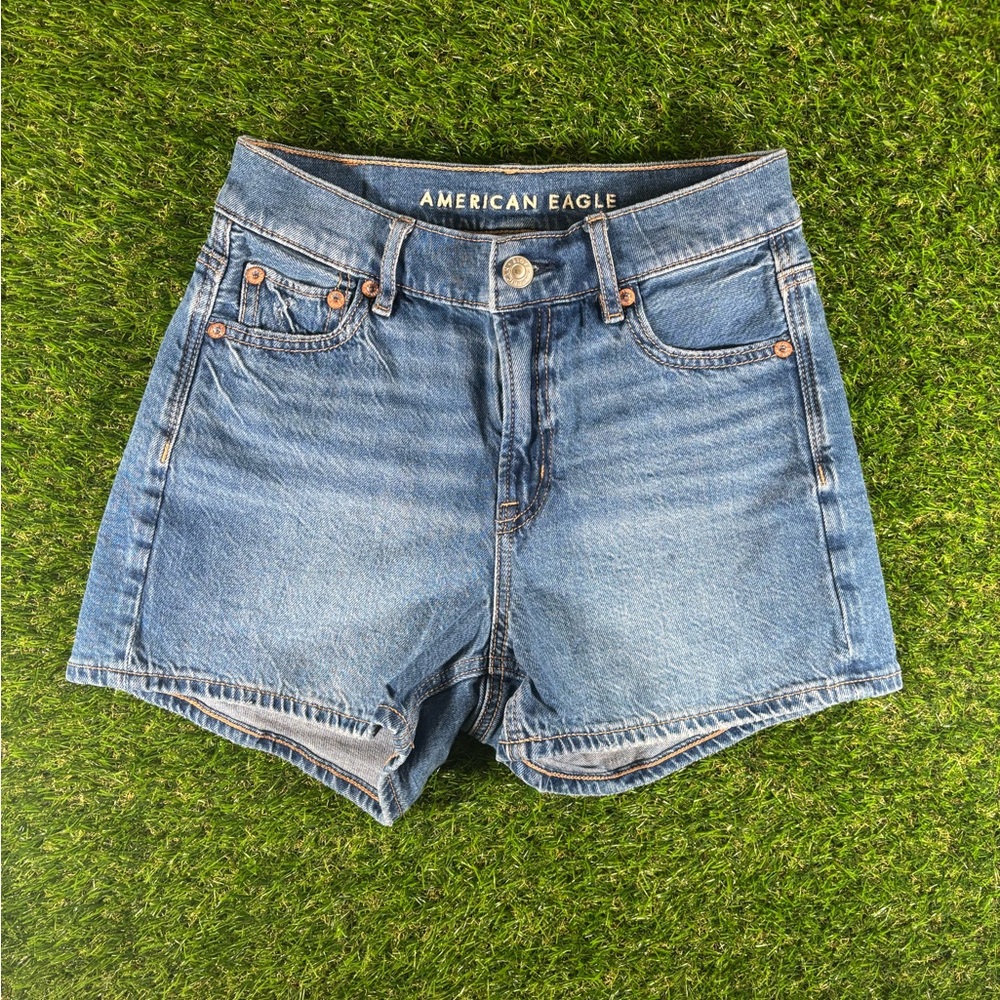 American Eagle Outfitters Light Blue Jean Shorts